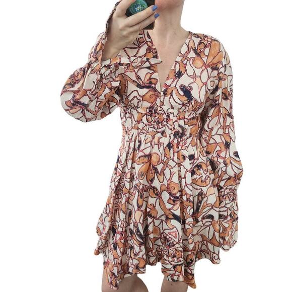A.L.C. salina linen mini dress 10